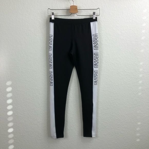 LF the Brand Ticker Tape Logo Leggings - Picture 2 of 9